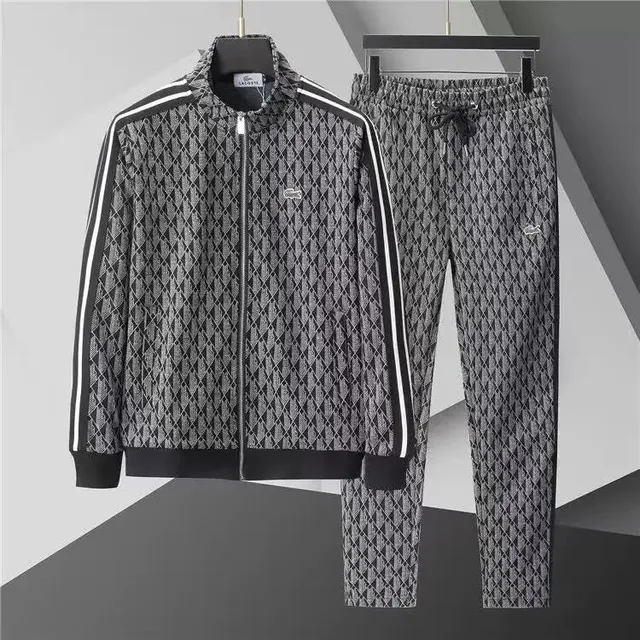 Lacoste Track Suit Diamond Pattern