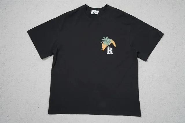 Rhude Palm Tree Tee Palm R Logo