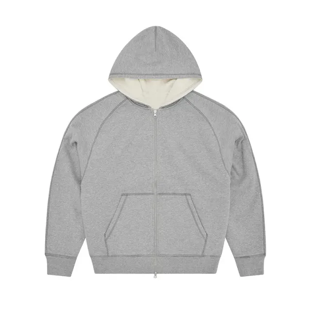 8976 hooded sweatshirt/grey