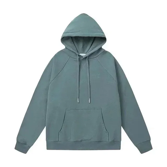Hooded Sweatshirt Solid Color
