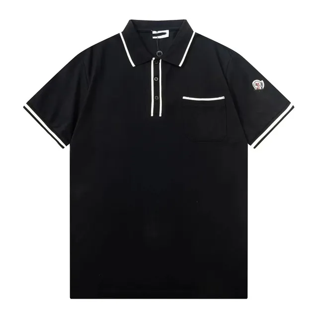 Moncler Polo Shirt Contrast Trim
