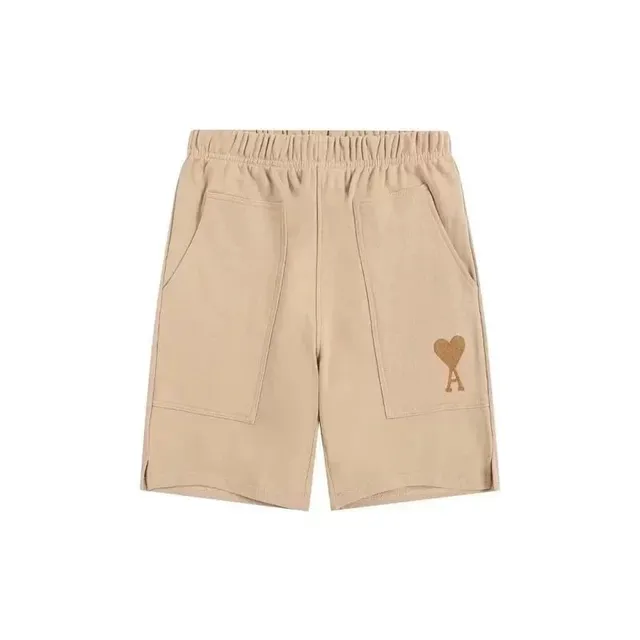 Amiri Logo Shorts Heart Logo