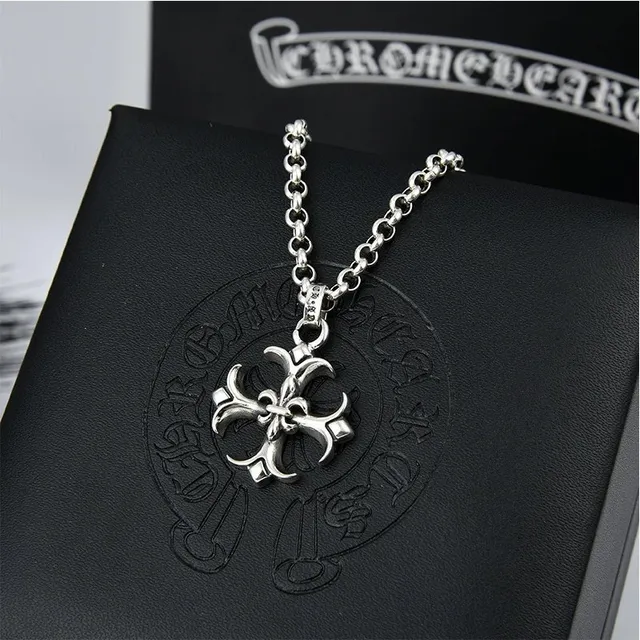 Chrome Hearts Cross Pendant Necklace Classic Cross