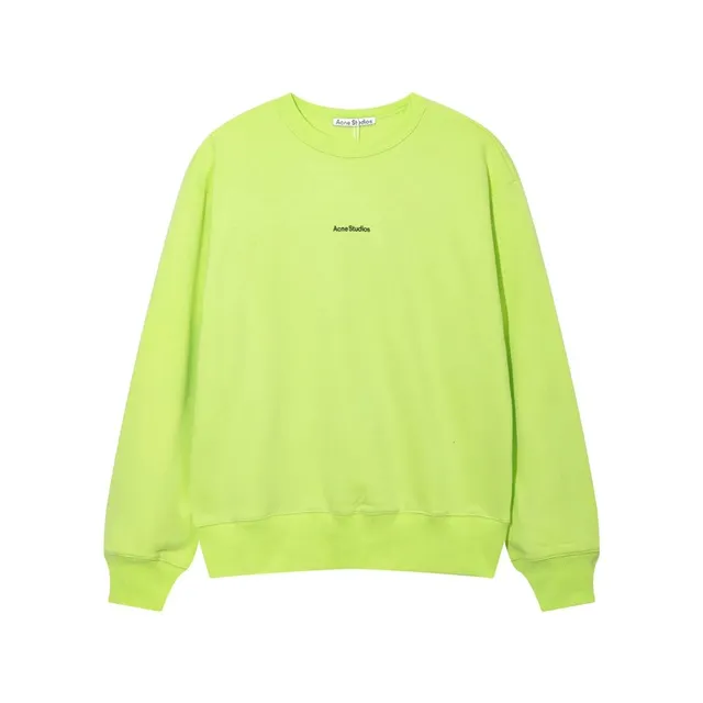 Acne Studios Crewneck Sweatshirt Neon Green