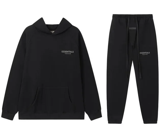 Fear of God Essentials Hoodie and Joggers Set Essentials Logo