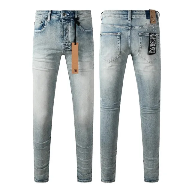 Ksubi Slim Fit Jeans Washed Light Blue