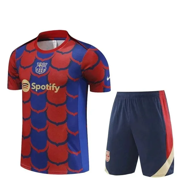 Nike FC Barcelona Kit Spiderweb Pattern