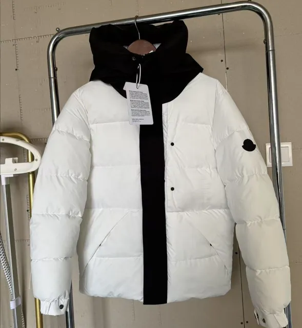 Moncler Puffer Jacket Two-Tone Hooded