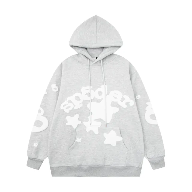 Sp5der Hoodie Star Logo Appliqué