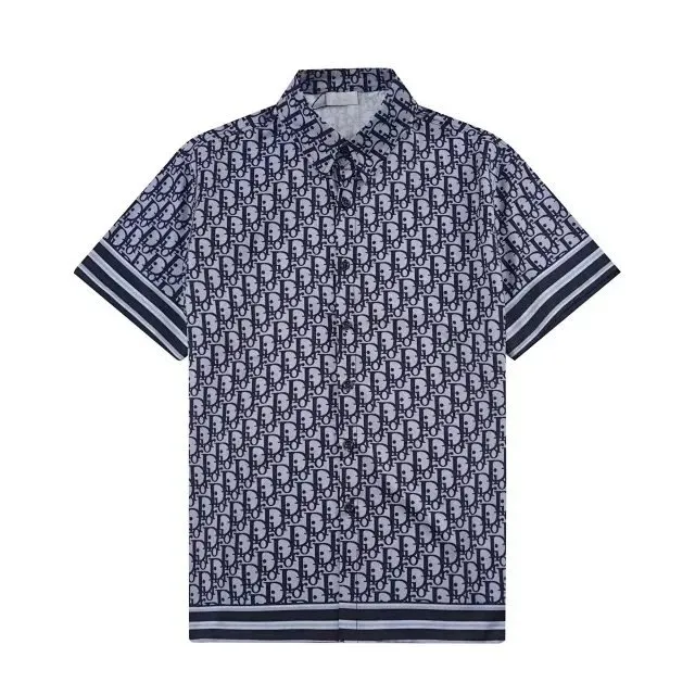 Dior Oblong Shirt Oblique Logo Print