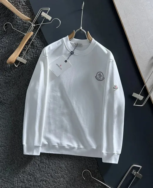 Moncler Crewneck Sweatshirt Logo Patch