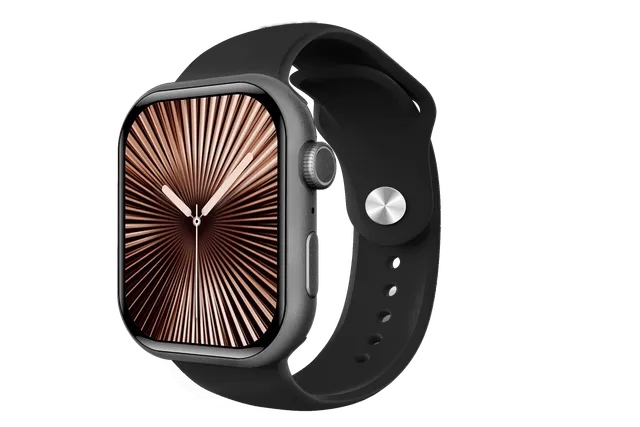 Apple Watch Midnight Aluminum with Black Sport Band