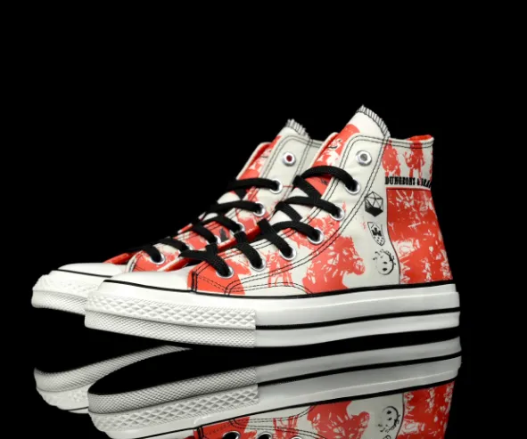 Converse Chuck Taylor All Star High Corteiz Blood Splatter