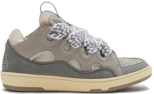Lanvin Track Trainer Zigzag Lace