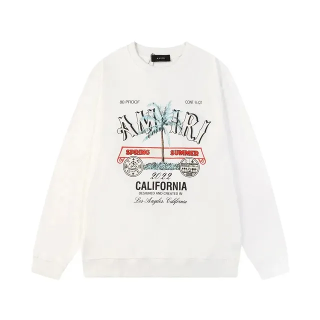 Amiri Crewneck Sweatshirt California Palm Print