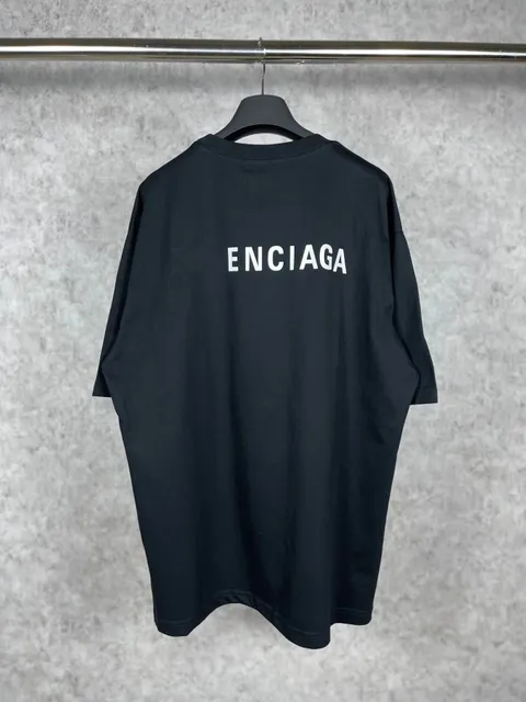 Balenciaga Logo T-Shirt ENCIAAGA Print