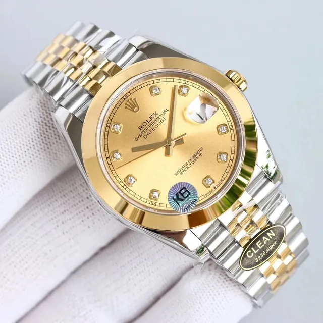 Rolex Oyster Perpetual Datejust Two-Tone Diamond Dial