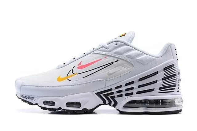 Nike Air Max Plus White Pink Yellow