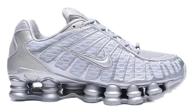 Nike Shox R4 Metallic Silver