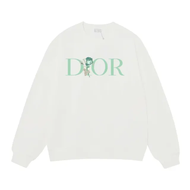 Dior Crewneck Sweatshirt Floral Logo