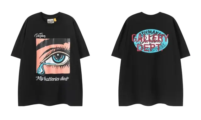 Gallery Dept. Graphic Tee Crying Eye Print
