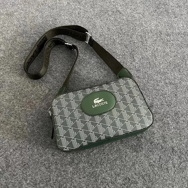Lacoste Crossbody Bag Monogram Print