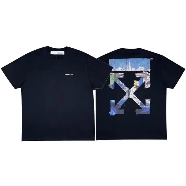 Off-White Arrow Graphic T-Shirt Painted Arrow
