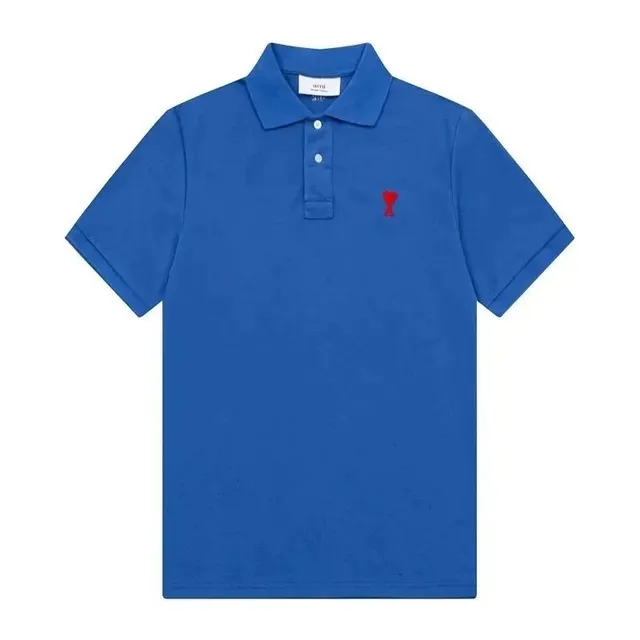 AMI Paris Polo Shirt Heart Logo