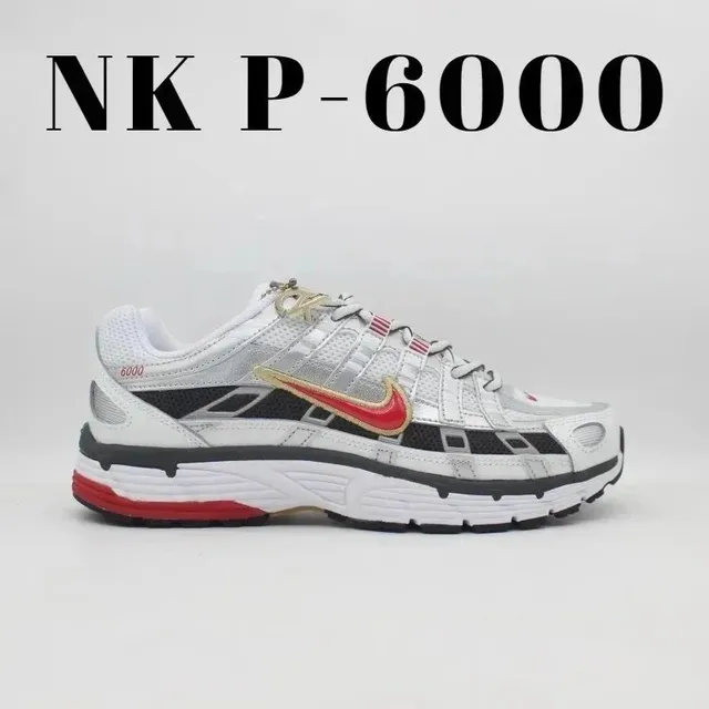 Nike × NOCTA P-6000 White Red Black