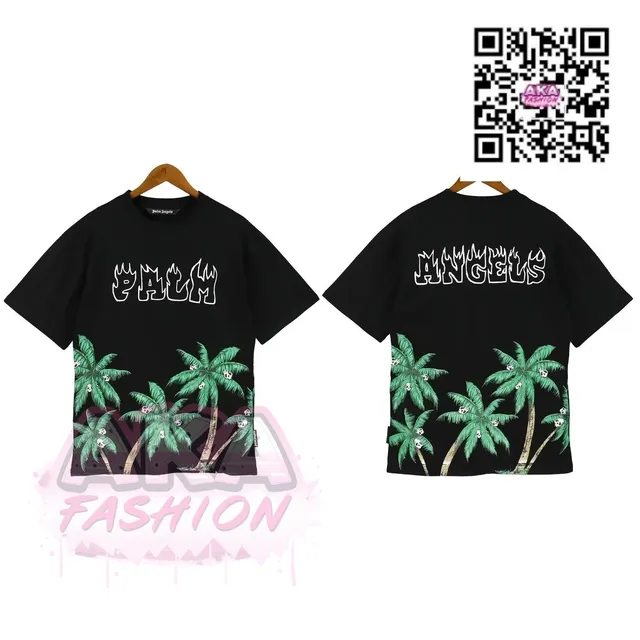 Palm Angels T-Shirt Palm Tree Print