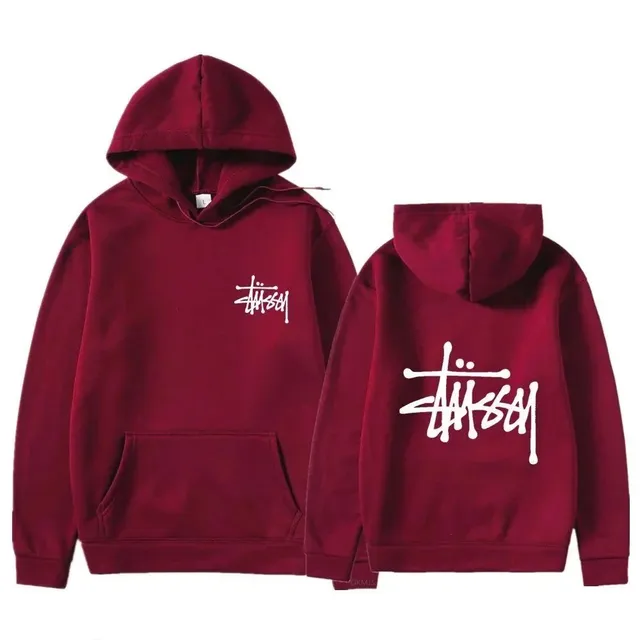 Stüssy Classic Hoodie Logo Print