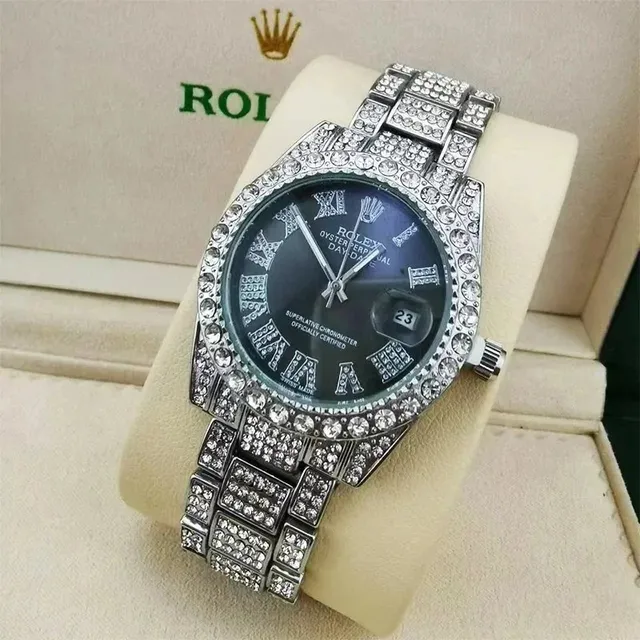Rolex Datejust Diamond Bezel and Bracelet