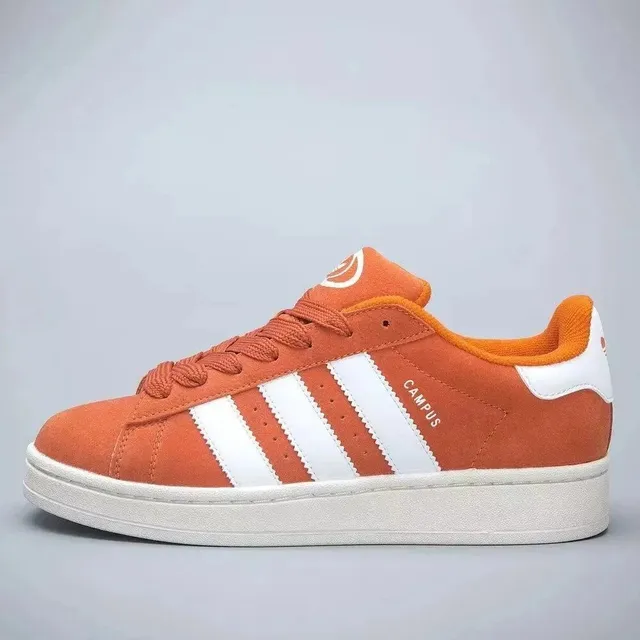 Adidas Campus Orange Suede