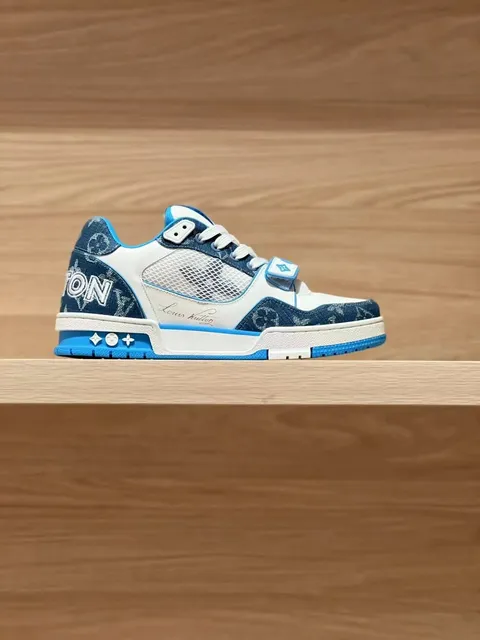 Louis Vuitton LV Trainer Denim Monogram