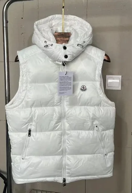 Moncler Quilted Puffer Vest Classic Hooded