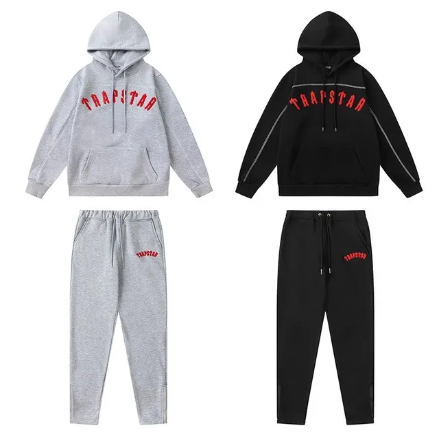 Corteiz Hoodie and Jogger Set Arch Logo