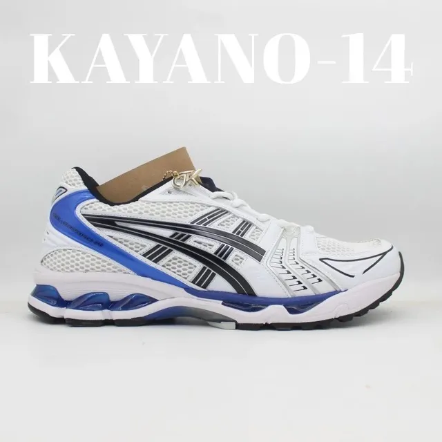 Asics Gel-Kayano 14 White/Blue/Black