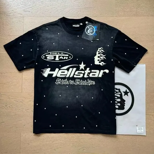 Hellstar Faith to Paradise Tee Star Print