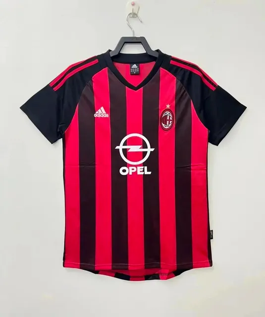 Adidas AC Milan Home Jersey 1998-99 Opel Sponsor
