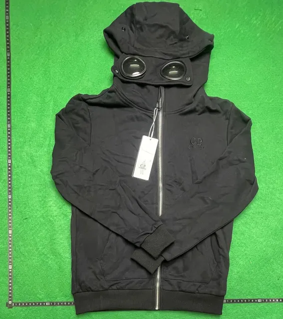 C.P. Company Goggle Hoodie Black