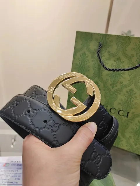 Gucci GG Marmont Belt Gold Buckle