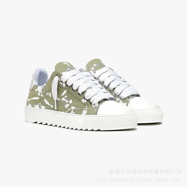 军绿印花
