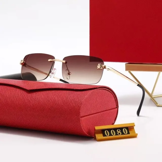 Cartier Juste Un Clou Sunglasses Gold Frame Brown Gradient Lens