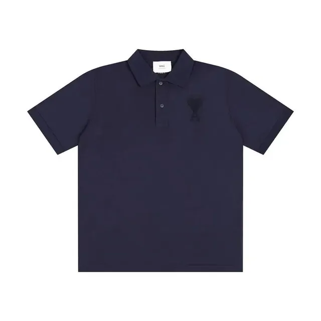 AMI Paris Polo Shirt Heart Logo