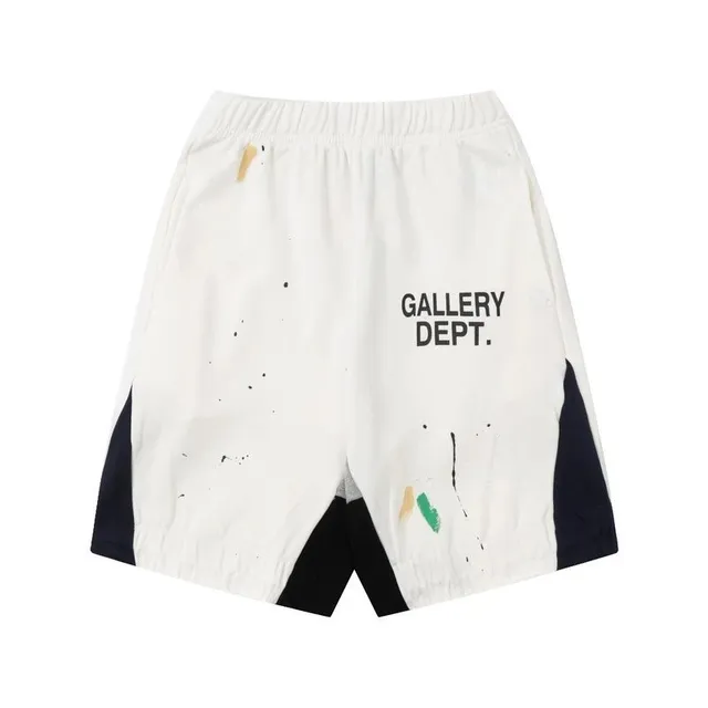 Paint Splatter Shorts Gallery Dept. Logo