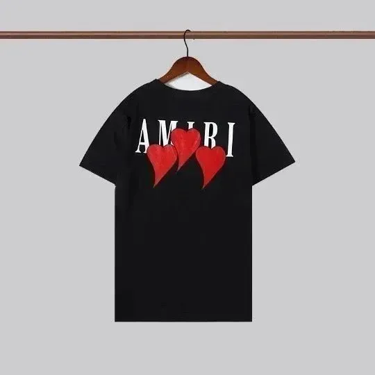 Amiri Heart Logo Tee Triple Heart