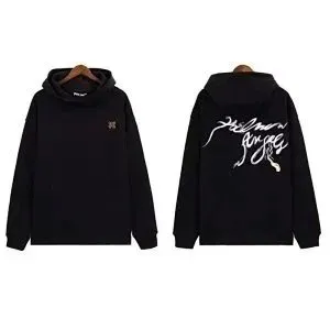Balenciaga Hooded Sweatshirt Signature Script Print