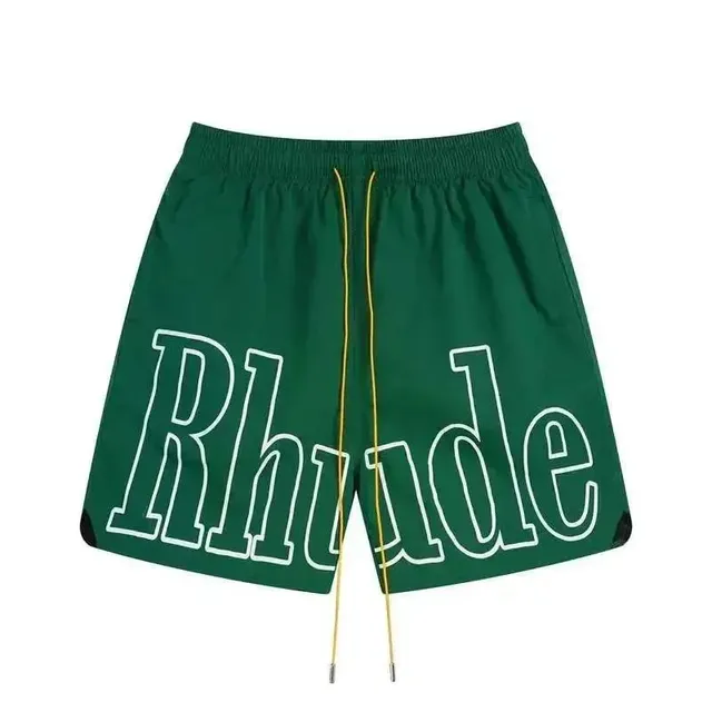 Rhude Logo Shorts Oversized Graphic