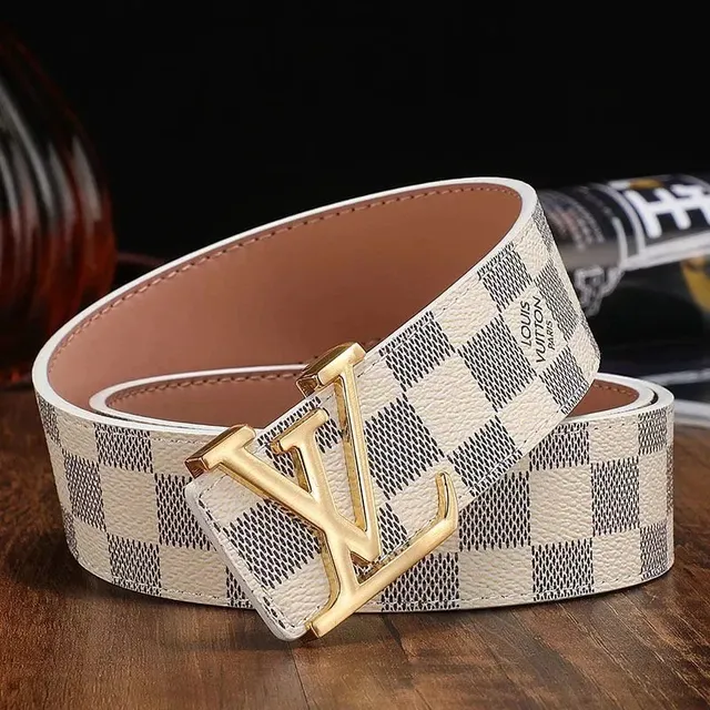 Louis Vuitton LV Belt Damier Azur