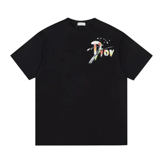 Dior T-Shirt Painted Logo